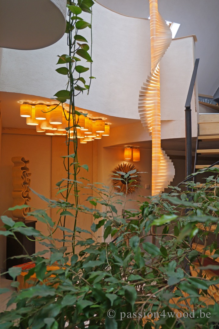 Passion 4 Wood design oostende lighting showroom exclusieve verlichting kunst